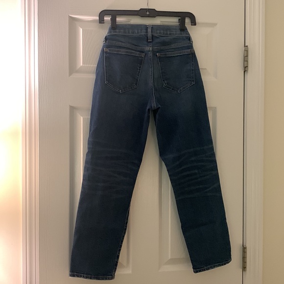 Madewell Classic Straight Jean, Washed Denim, Size 24 - Picture 6 of 8